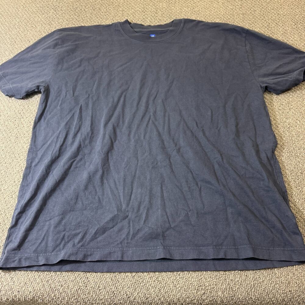 Yeezy Gap Shirt Mens XL X Large Blue Short Sleeve Pullover YZY